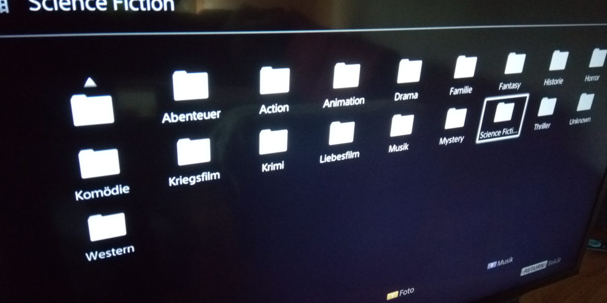 Der DLNAMediaStreamingServer Serviio für die Wiedergabe von Videos