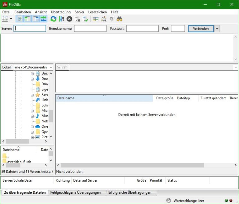 FilezillaFTPServer auf Windows 10 einrichten Volkers Elektronik