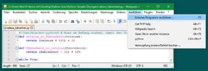 Notepad++ für Python anpassen und Python direkt aus Notepad++ ausführen ...