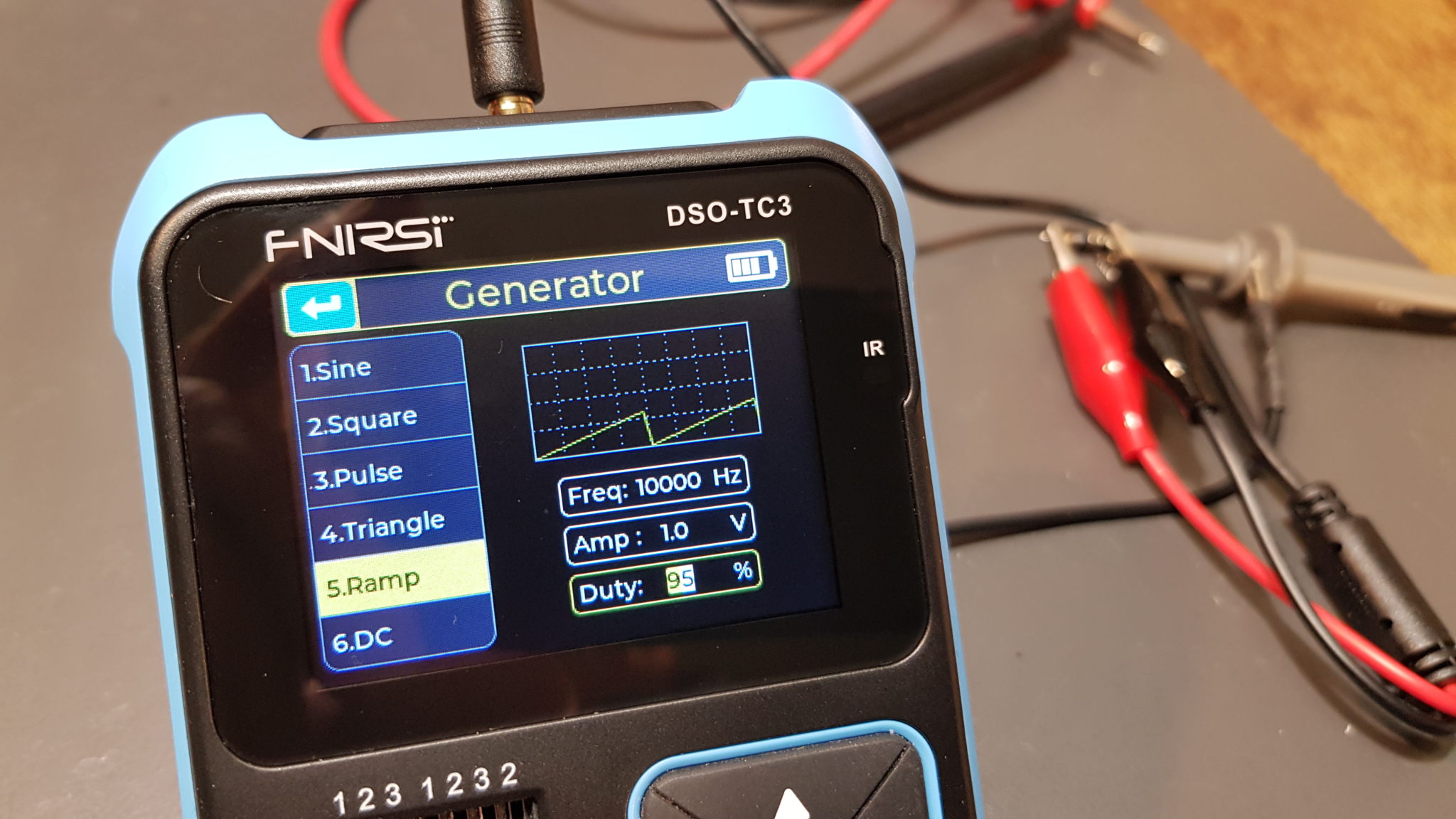 Für FNIRSI DSO153 Digitales Oszilloskop, 5MS/s Abtastrate, kompaktes Design mit eingebautem Signalgenerator für Anwendungen (Upgraded Für FNIRSI DSO153 Digitales Oszilloskop, 5MS/s Abtastrate, kompaktes Design mit eingebautem Signalgenerator für Anwendungen (Upgraded