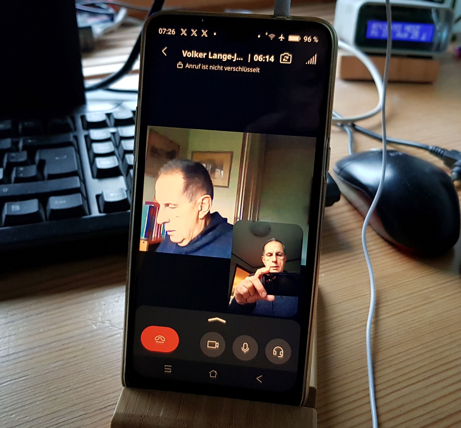Video telefonie mit linphon auf android smartphone